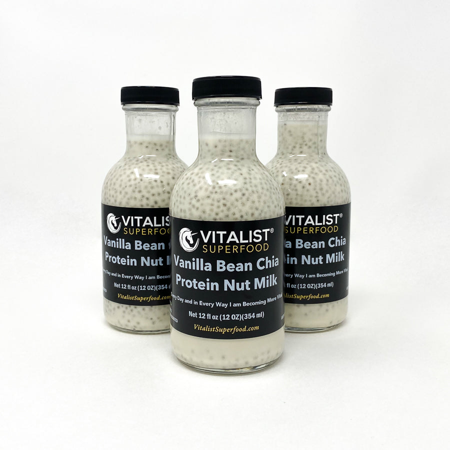 Chia Protein Nut Milk : Vanilla Bean