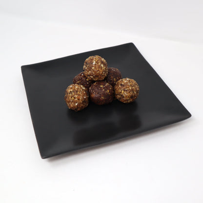 Vegan Unicorn Balls, Raw Cacao & Peanut Butter, 8-pack