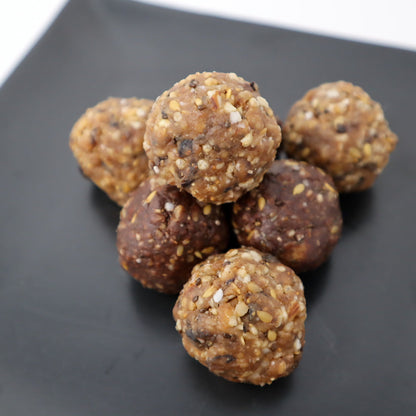 Vegan Unicorn Balls, Raw Cacao & Peanut Butter, 8-pack