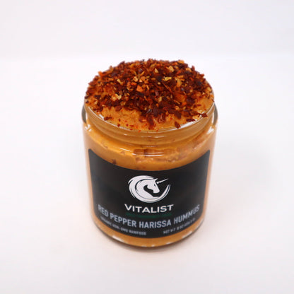 Red Pepper Harissa Hummus